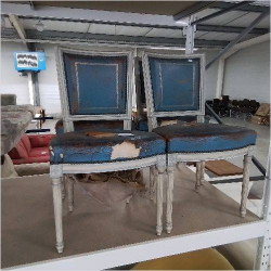 CHAISES LOT DE 4 EN L’ETAT