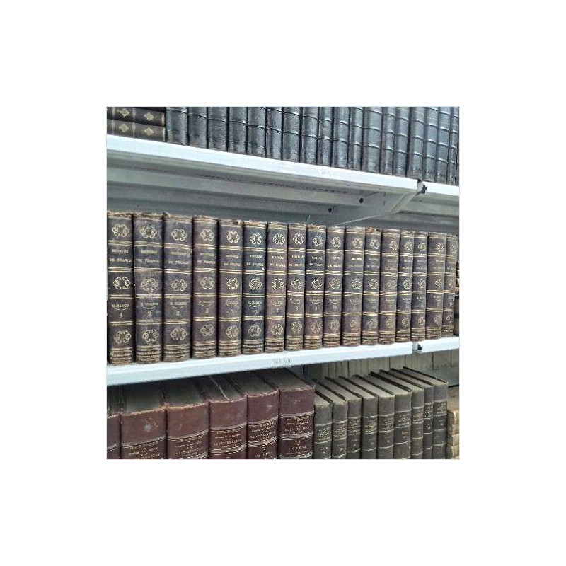 HISTOIRE DE FRANCE DE H. MARTIN LOT DE 17