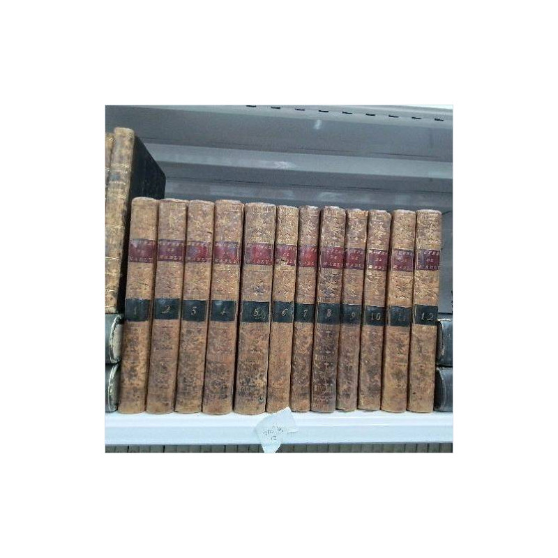 OEUVRES DE MABLY LOT DE 12