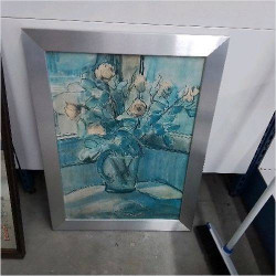 CADRE AVEC DESSIN FLEURS