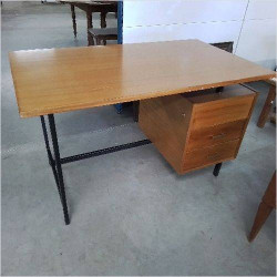 BUREAU VINTAGE 3 TIROIRS