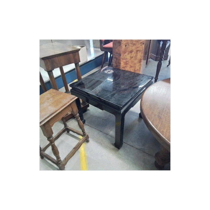 TABLE BASSE NOIRE STYLE ASIATIQUE