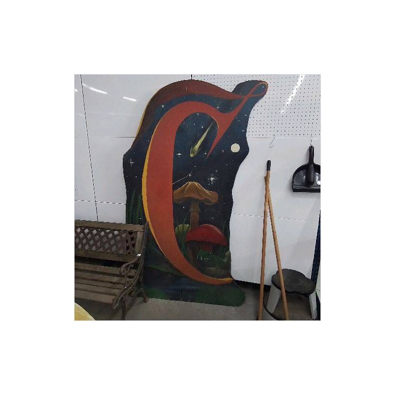 DECOR PLAQUE PEINTE