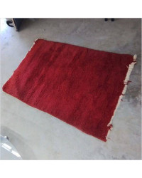 DESCENTE DE LIT ROUGE