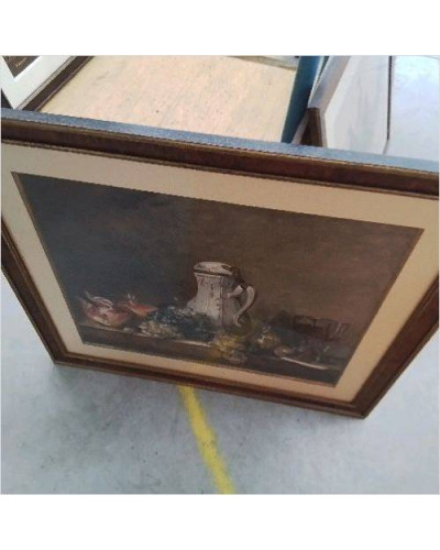 NATURE MORTE AQUARELLE P.GOURION