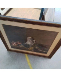 NATURE MORTE AQUARELLE P.GOURION
