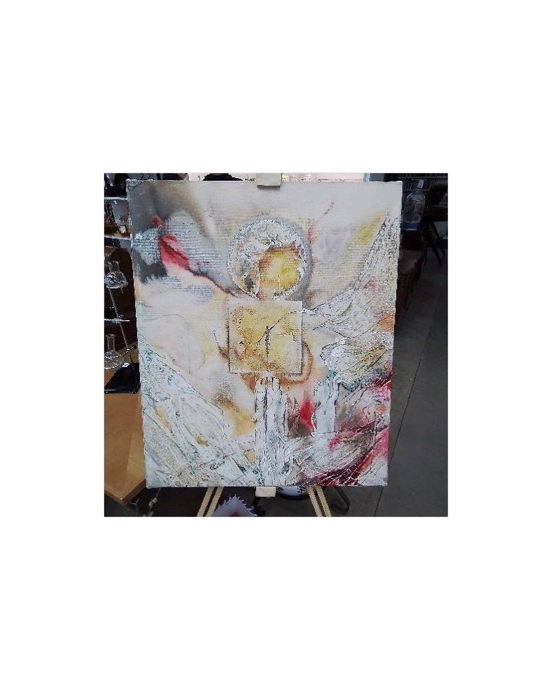 PEINTURE ABOUTISSEMENT SIGNE DE KATCHA