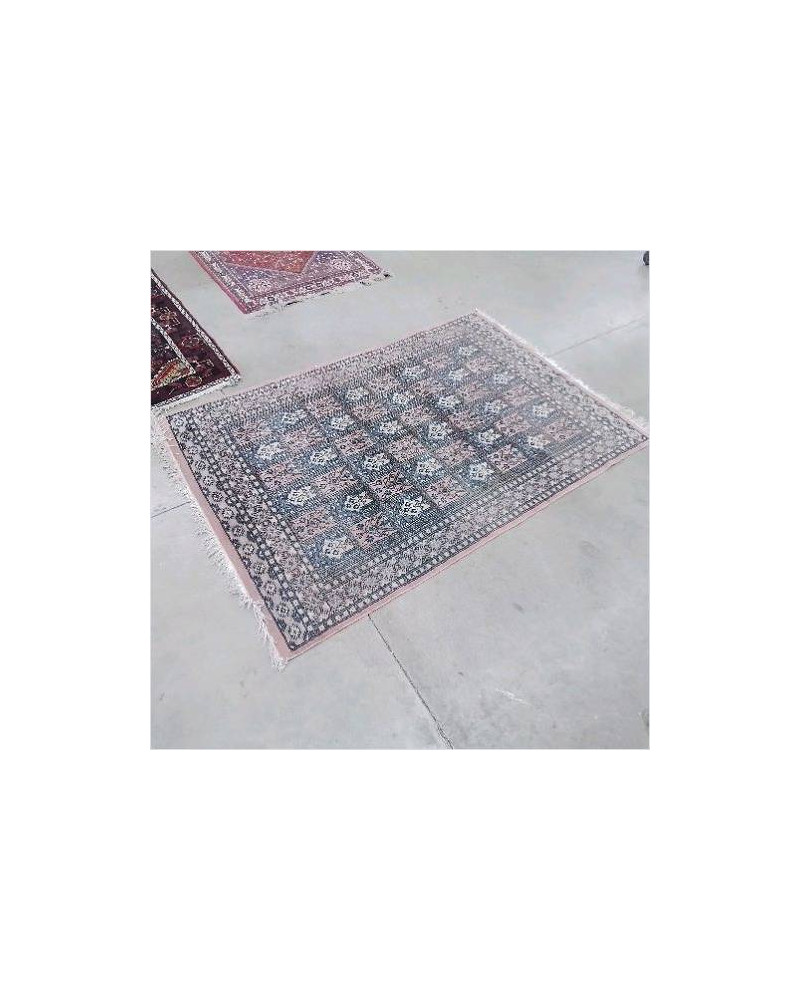 TAPIS ROSE FRANGES 