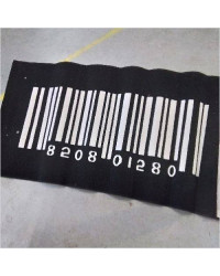 TAPIS CODE BARRES 