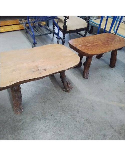 TABLE BASSE BRUTALISTE 