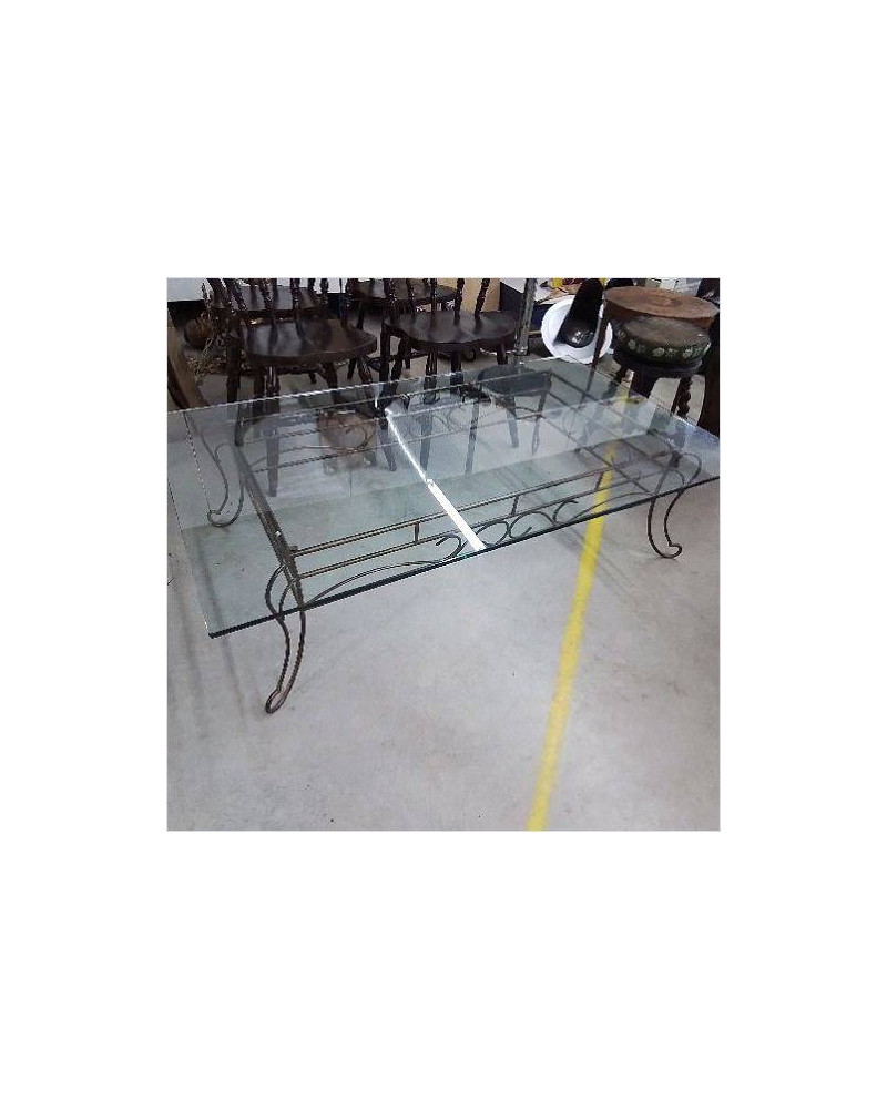 TABLE BASSE VERRE 
