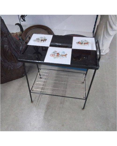 TABLE D’APPOINT CARRELEE
