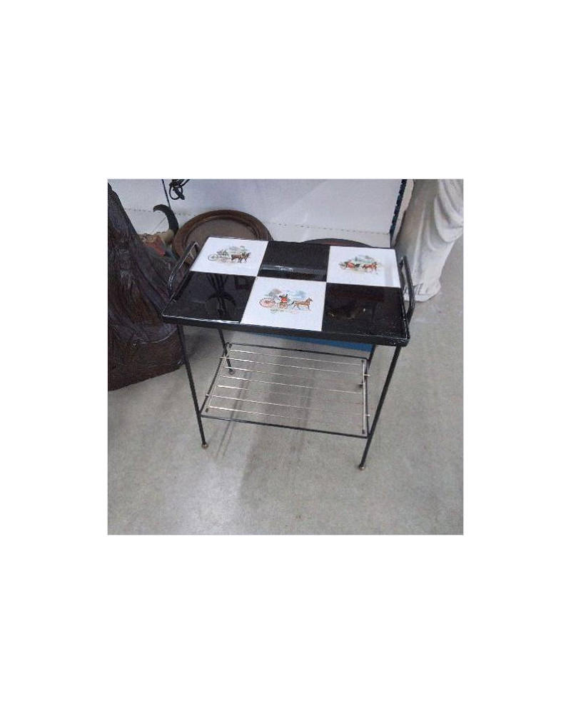 TABLE D’APPOINT CARRELEE