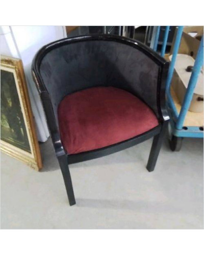 FAUTEUIL NOIR ROUGE