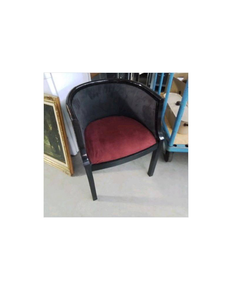 FAUTEUIL NOIR ROUGE
