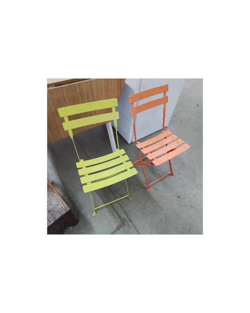 CHAISE DE JARDIN COULEUR