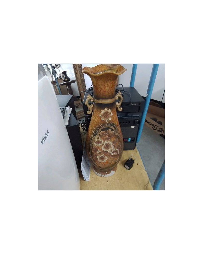 VASE HAUT ORANGE