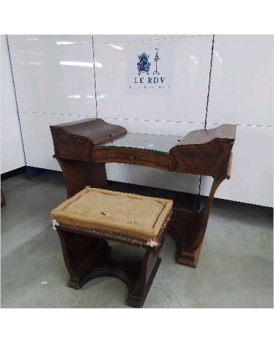 COIFFEUSE ART DECO + TABOURET