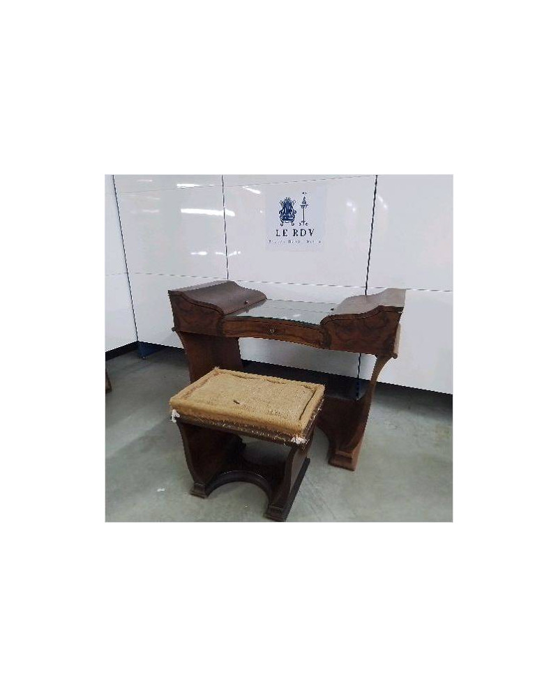 COIFFEUSE ART DECO + TABOURET