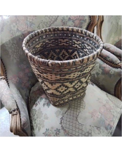 CACHE POT ROTIN MOTIFS