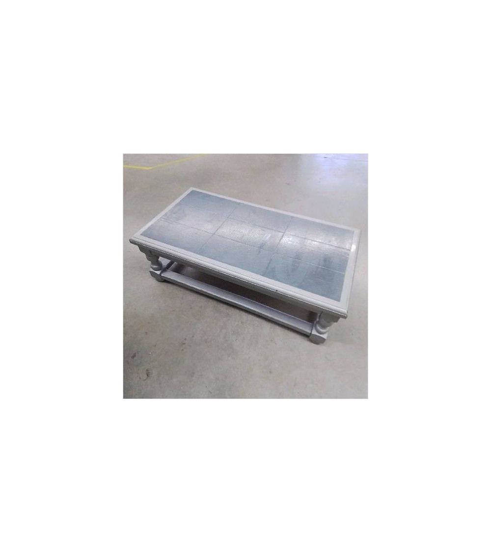 TABLE BASSE DESSUS GRIS 