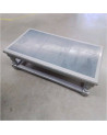TABLE BASSE DESSUS GRIS 