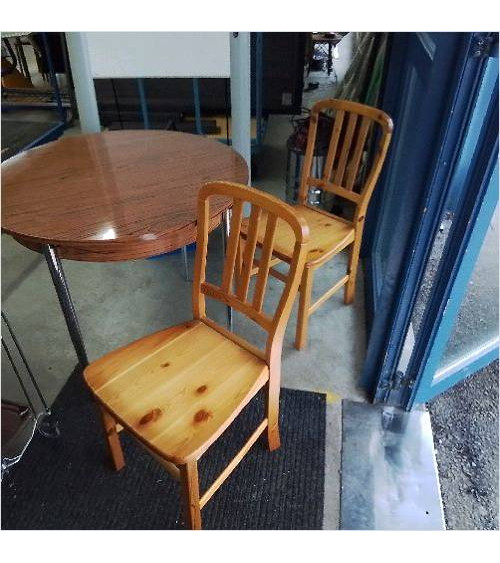 PAIRE CHAISES PIN
