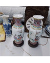 PAIRE DE VASES ASIATIQUES