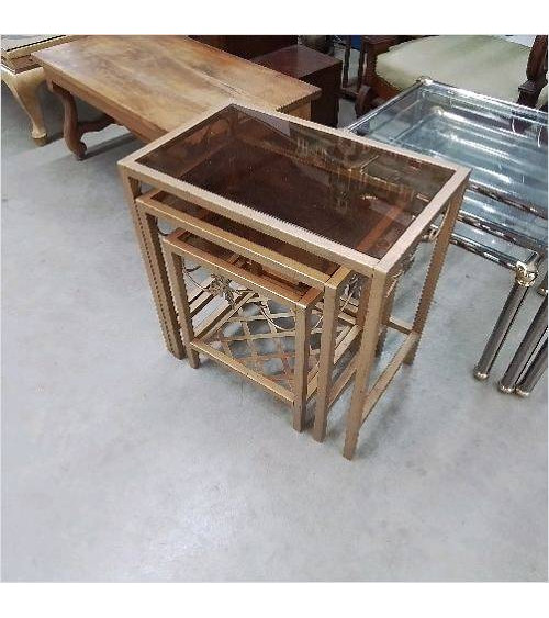 TABLES GIGOGNES DOREES...