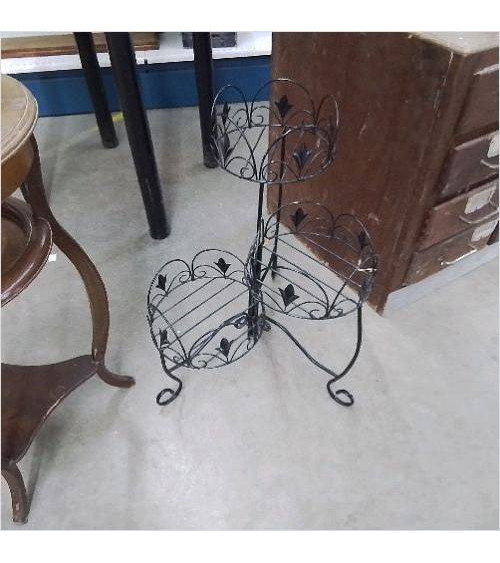 PORTE PLANTES METAL PLIANT