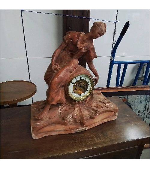 HORLOGE TERRE CUITE