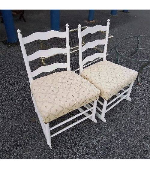 PAIRE ROCKING CHAIR DESSUS...