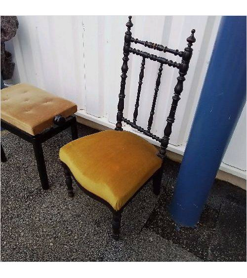 CHAISE COIN DE CHEMINÉE...