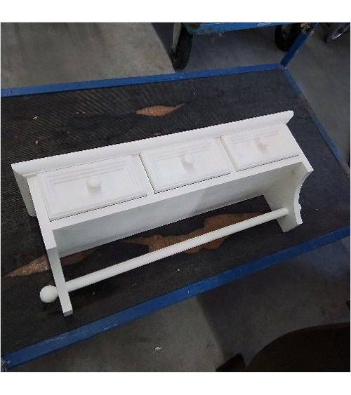 ETAGERE A TIROIRS BLANCHE