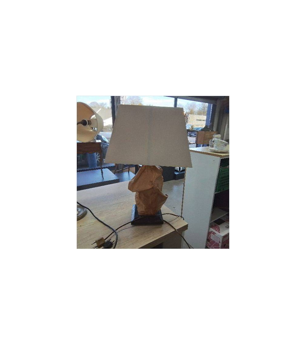LAMPE CUIR 