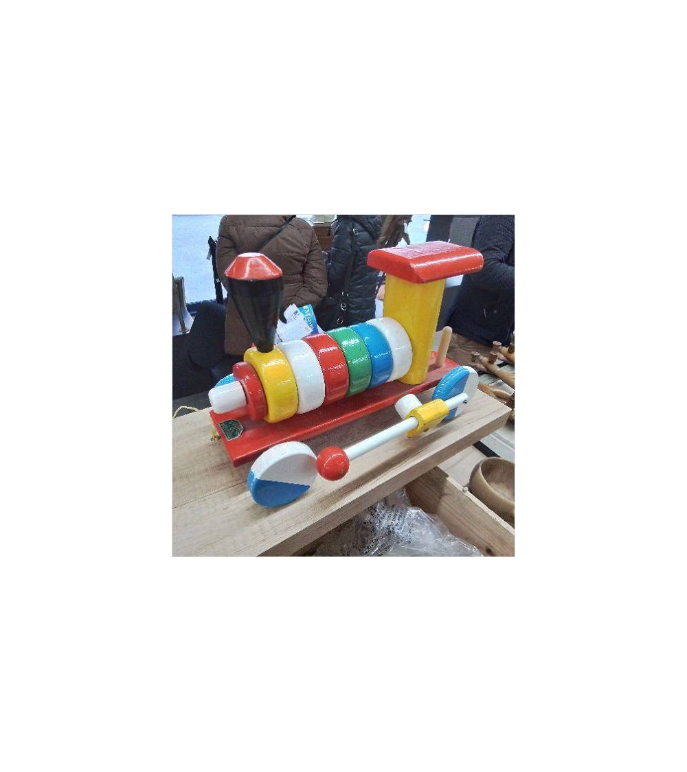 PETIT TRAIN JOUET BOIS 