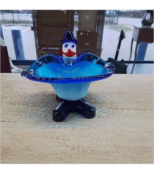 CENDRIER CLOWN DE MURANO 