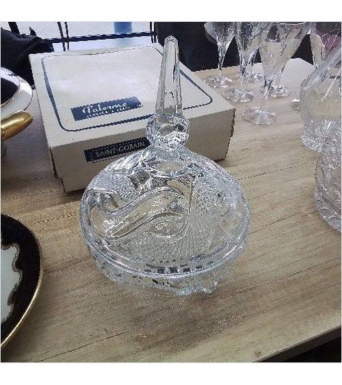BONBONNIERE CRISTAL MOULÉ