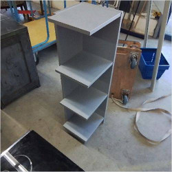 ETAGERE GRISE 