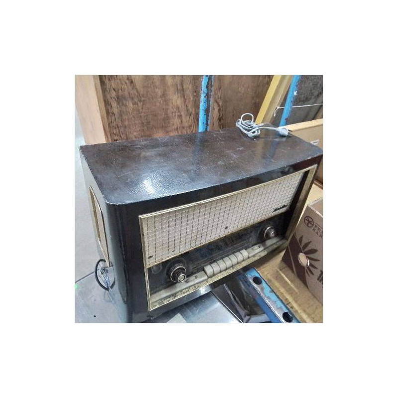 RADIO VINTAGE POINT BLEU EN L’ETAT