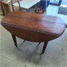 TABLE A VOLETS ACAJOU