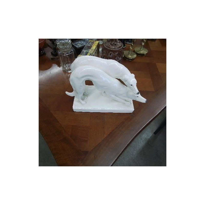 CHIENS FAIENCE