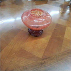 VASE DÉGRADÉ ROUGE ORANGE