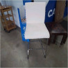 TABOURET DE BAR BLANC 