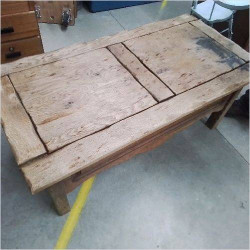 TABLE BASSE BOIS