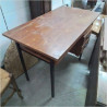 BUREAU 2 TIROIRS VINTAGE 