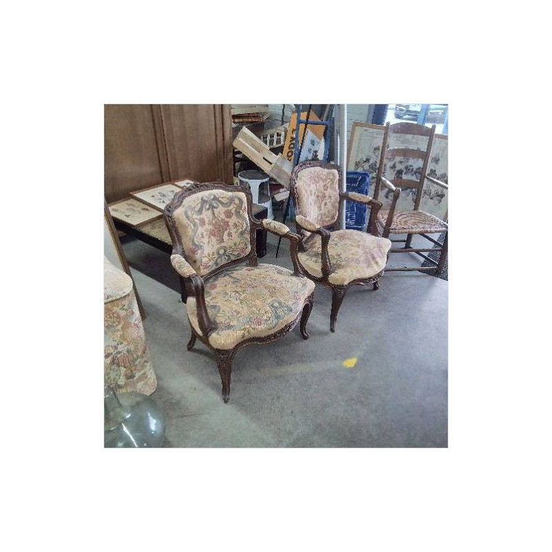 PAIRE DE FAUTEUILS 