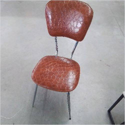 CHAISE VINTAGE IMITATION CROCO
