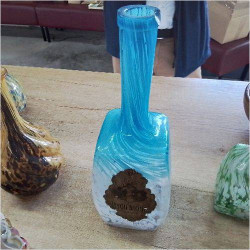 CARAFE STYLE MURANO BLEUE...