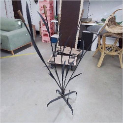 DECO ROSEAU FER FORGÉ 